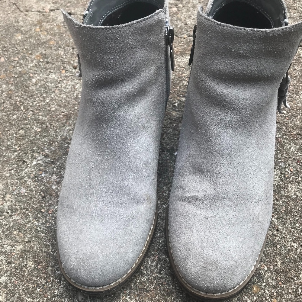 Blondo Liam Waterproof Suede Ankle Boots - 7